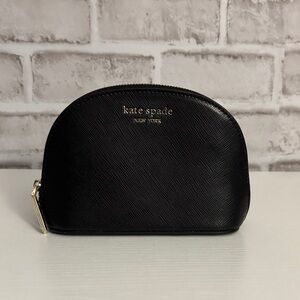 NWT Kate Spade Small Dome Spencer Black Cosmetic Case